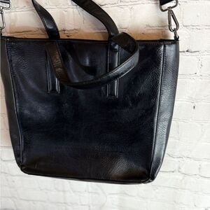 Matt & Nat Black Men Laptop Bag 14x14x3.5